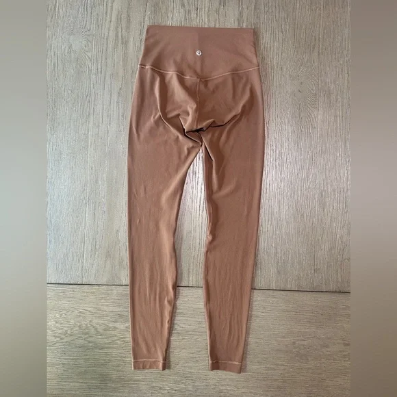 Lululemon Align High-Rise Pant 28” Size 6 Brown - Picture 7 of 8